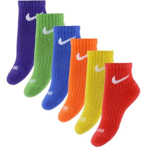 Nike - Enkelsokken - Multi - Dri-Fit - 6-pack