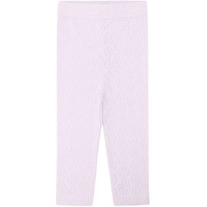 Hust and Claire Leggings - Lisa Pointelle Flower - Lavender - Hust and Claire - 68 - Leggings
