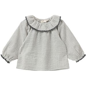 Sofie Schnoor Blouse - Black Dun Stripe - Sofie Schnoor - 1 jaar (80) - Shirts