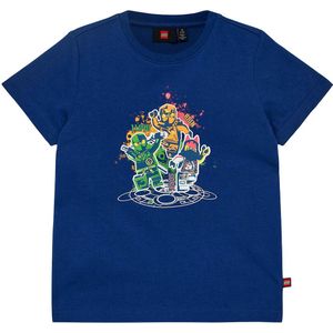 LEGO® Ninjago T-Shirt - LWTano - Dark Blue - LEGO® Wear - 4 jaar (104) - T-Shirts