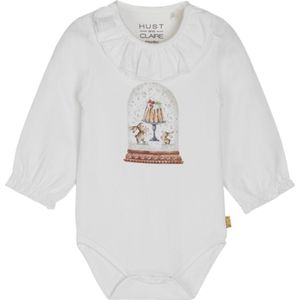 Hust and Claire Romper l/s - Bita - Sugar - Hust and Claire - 68 - Romper L/S