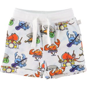 Stella McCartney Kids Sweatshorts - Wit m. Zee print - Stella McCartney Kids - 6 mnd - Shorts