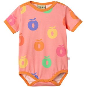 Småfolk Romper s/s - Blossom m. Appels - Småfolk - 80 - Romper S/S