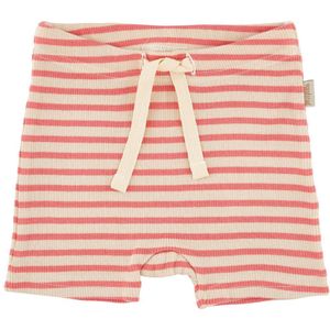 Petit Piao Shorts - Modaal Striped - Dark Peach/Cream - Petit Piao - 56 - Shorts