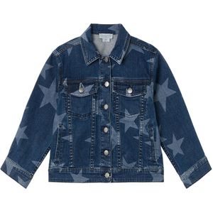 Stella McCartney Kids Spijkerjas - Blauw/Wit m. Sterren - Stella McCartney Kids - 8 jaar (128) - Spijkerjas