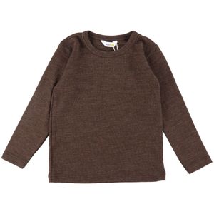 Joha Blouse - Wol - Donker Bruin - Joha - 100 - Shirts