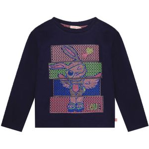 Billieblush Blouse - Navy m. Strass - Billieblush - 5 jaar (110) - Shirts