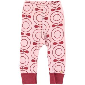 Katvig Leggings - Wol - Roze m. Appels - Katvig - 56 - Leggings - Wol