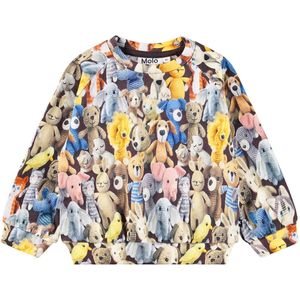 Molo Sweatshirt - Schijf - Schattig haakwerk - Molo - 1 jaar (80) - Sweatshirt
