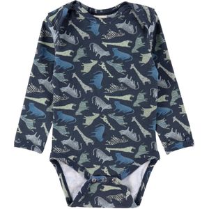Smallstuff Romper l/s - Safari - Twilight - Smallstuff - 56 - Romper L/S