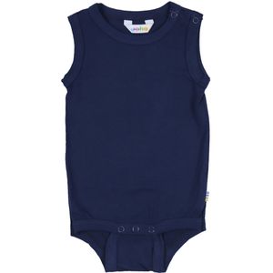 Joha Romper mouwloos - Bamboe - Marineblauw - Joha - 50 - Romper Mouwloos