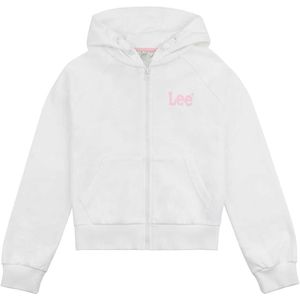 Lee Cardigan - Wiebelig - Ontspannen - Bright White - Lee - 9-10 jaar (134-140) - Cardigan