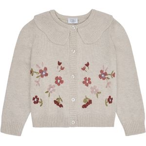 Hust and Claire Cardigan - Gebreid - Camilia - Wheat Melange - Hust and Claire - 3 jaar (98) - Cardigan