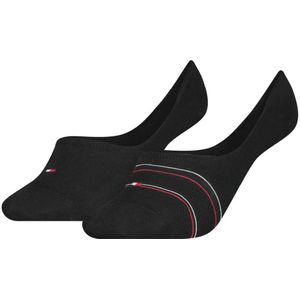 Tommy Hilfiger Footies - 2-pack - Zwart - Tommy Hilfiger - 35/38 - Sokken