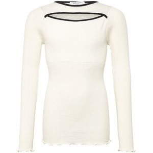 Rosemunde Blouse - Baybay - Rib - Ivory - Rosemunde - 10 jaar (140) - Shirts
