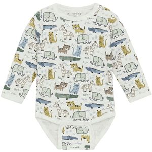Minymo Romper l/s - Marshmallow White - Minymo - 56 - Romper L/S