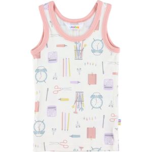 Joha Onderhemd - Viscose/Bamboe - Off White m. Print - Joha - 90 - Onderhemd