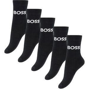 BOSS Sokken - 5-pack - Zwart m. Logo - BOSS - 31/32 - Sokken