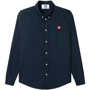 Wood Wood Overhemd - Tod-shirt - Navy - Wood Wood - XS - Xtra Small - Overhemd