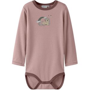 Name It Romper l/s - Wol - NmfWillit - Gewei/Unicorn - Name It - 2 jaar (92) - Romper L/S