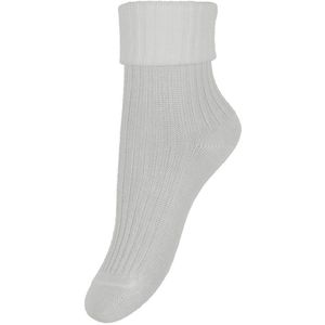 MP Sokken - Bamboe - Rib - Snow White - MP - 17/18 - Sokken