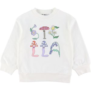 Stella McCartney Kids Sweatshirt - Ivory m. Print - Stella McCartney Kids - 6 jaar (116) - Sweatshirt