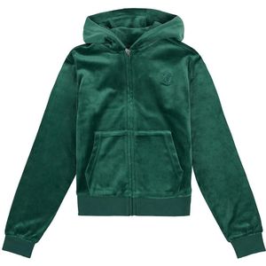 Juicy Couture Cardigan - Fluweel - Trektochten Green - Juicy Couture - 3-4 jaar (98-104) - Cardigan