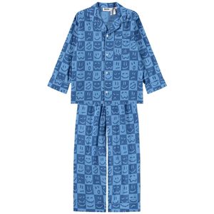 Molo Pyjama set - Lex - Blue Vibes - Molo - 10 jaar (140) - Pyjama - Tweedelig