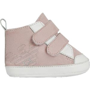 Emporio Armani Pantoffels - Sneakers - Roze/Wit - Emporio Armani - 15 - Leren Slippers