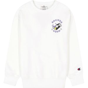 Champion Sweatshirt - Ronde hals - Wit - Champion - 11-12 jaar (146-152) - Sweatshirt