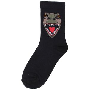 DYR Sokken - DIER Galop - Black T-Rex - DYR - 21/24 - Sokken