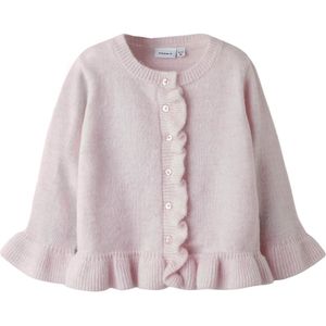 Name It Cardigan - Gebreid - NmfSupia - Aandenken Lilac - Name It - 2 jaar (92) - Cardigan