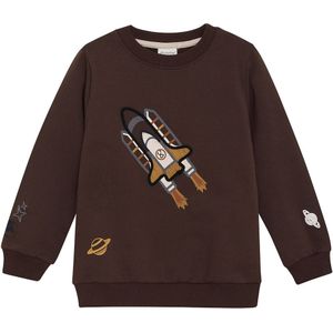 Minymo Sweatshirt - Adelaarsvaren m. Ruimteraket - Minymo - 4 jaar (104) - Sweatshirt