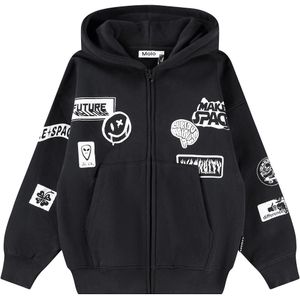 Molo Cardigan - Marley - Zwart - Molo - 8 jaar (128) - Cardigan