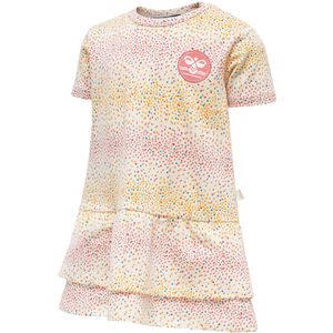 Hummel Jurk - hmlAlba - Wit m. Stippen - Hummel - 56 - Jurk