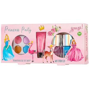 Souza - Schminck Set - Oogschaduw - Nagellak - Lipgloss - Princess