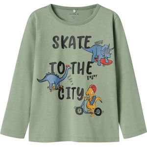 Name It Blouse - NmmPlasse - IJsberg Green - Name It - 1½ jaar (86) - Shirts
