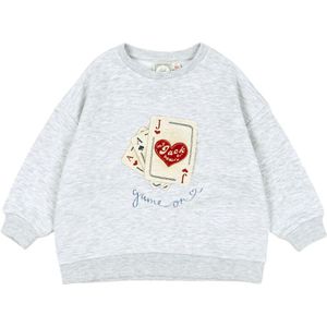 Konges Sløjd x Rosie H-B Sweatshirt - Jack - Light Grey Melange - Konges Sløjd - 1½ jaar (86) - Sweatshirt