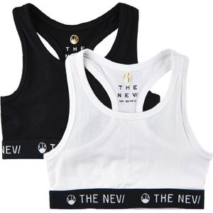 The New Tops - 2-pack - Zwart/Wit - The New - 3-4 jaar (98-104) - Ondergoed
