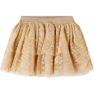 Lil' Atelier Rok - NbfRoa - Warm zand - Lil Atelier - 56 - Rok