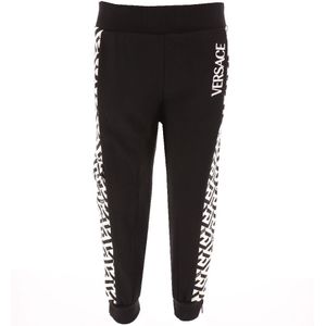 Versace Joggingbroek - Zwart/Wit - Versace - 8 jaar (128) - Joggingbroek