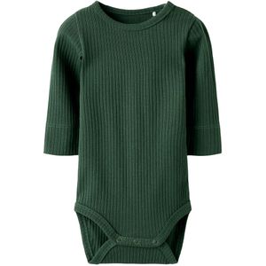 Name It Romper l/s - NbmKenno - Deep Bos - Name It - 56 - Romper L/S