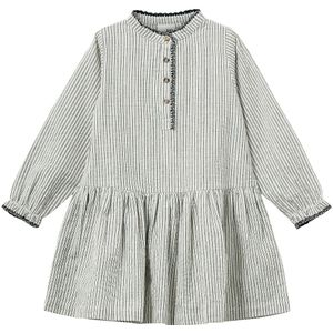 Sofie Schnoor Jurk - Black Dun Stripe - Sofie Schnoor - 4 jaar (104) - Jurk