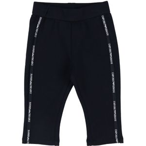 Emporio Armani Broek - Navy m. Logostreep - Emporio Armani - 12 mnd - Broeken - Katoen