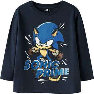 Name It Blouse - NmmNadal - Sonic - Navy Blazer - Name It - 2 jaar (92) - Shirts