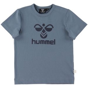Hummel T-Shirt - hmlMads - Blue Mirage - Hummel - 74 - T-Shirts