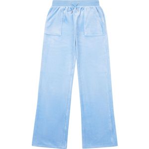 Juicy Couture Velours Broek - Tonaal - Della Robbia Blue - Juicy Couture - 9-10 jaar (134-140) - Velours Broek