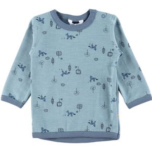 Joha Blouse - Wol/Katoen - Blauw - Joha - 60 - Shirts