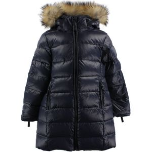 Ver de Terre Donsjas m. Bont - Navy - Ver de Terre - 10 jaar (140) - Donsjassen