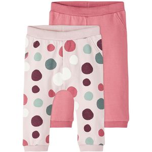 Name It Joggingbroek - 2-pack - NbfOfane - Burnished Lila - Name It - 56 - Joggingbroek